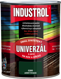 Industrol Univerzál syntetický S2013/5400 0,6l zeleň tmavá