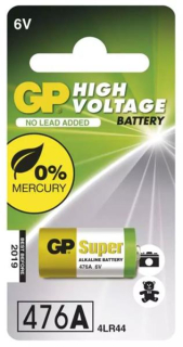 Baterie GP spec.476A 6V 4LR44