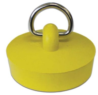 Zátka 3/2" dřezová, 43mm barevná