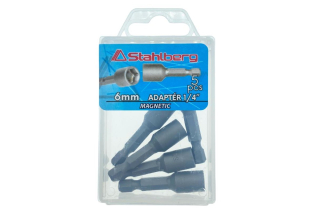 Adaptér 1/4" 6 hran, 6 mm, Stahlberg