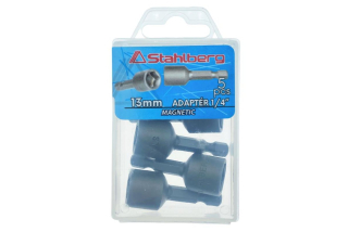 Adaptér 1/4" 6 hran, 13 mm, Stahlberg
