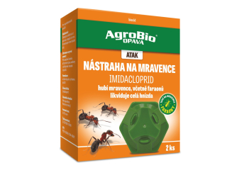 ATAK - Nástraha na mravence Imidacloprid - domečky 2ks