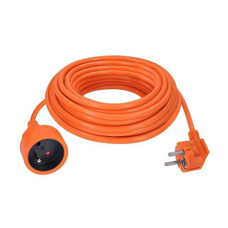 Prodlužovací kabel 1z, 3x1mm2, oranžový, 10m