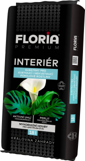 Substrát FLORIA Premium pro interiér 18l