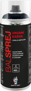 Univerzální akrylový email RAL 7016 400 ml šedá antracit