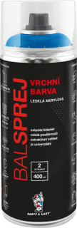 Univerzální akrylový email RAL 5012 400 ml modrá světlá