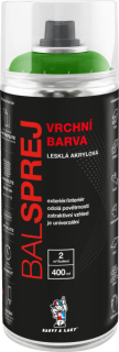 Univerzální akrylový email RAL 6018 400 ml zelenožlutá