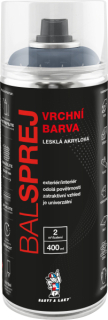 Univerzální akrylový email RAL 7001 400ml stříbrnošedá