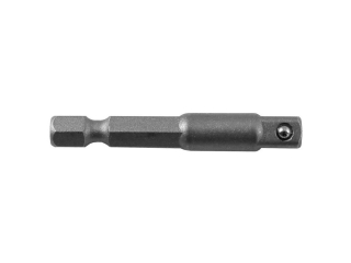 Adaptér HEX 1/4"xSQ 1/4", délka 50mm
