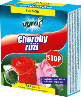 Agro Choroby růží STOP-3x1g