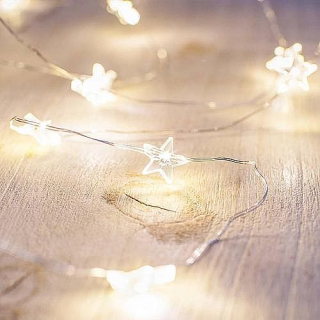 Řetěz MagicHome Micro Star, 20xled, 3AA