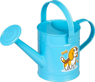Dětská konvička plechová modrá 1,5l