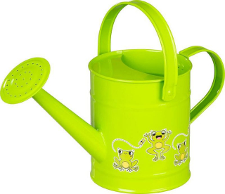 Dětská konvička plechová zelená 1,5l