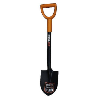 Rýč špičatý s kovovou násadou ErgoLine 700 mini MattPowder 70cm