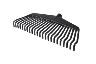 Hrábě plastové na trávu, listí 40cm, 23 zubů, 45054