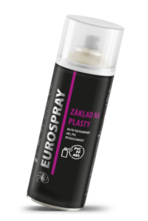 Eurospray Colorlak bezbarvý základ na plasty 400ml