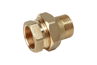 Šroubení radiátorové Giacomini přímé 1/2" chrom (10/100), 155904