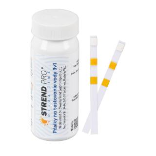 Tester vody Strend Pro, 3v1, pH, chlór, alkalita, pásky